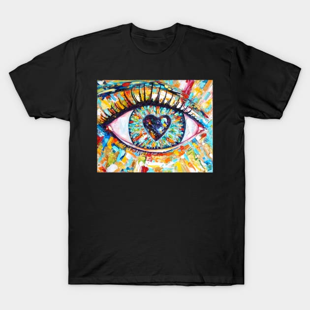 Picture of the eyes of love T-Shirt by Razym